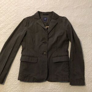 Vintage Gap pinstriped blazer. Size 4.